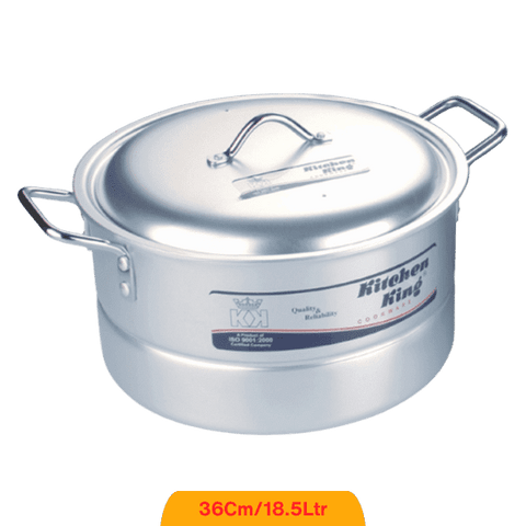 KITCHEN KING 2 IN 1 COOKER AND STEAMER 36CM - Nazar Jan's Supermarket