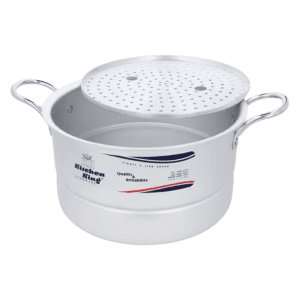 KITCHEN KING 2 IN 1 COOKER AND STEAMER 36CM - Nazar Jan's Supermarket