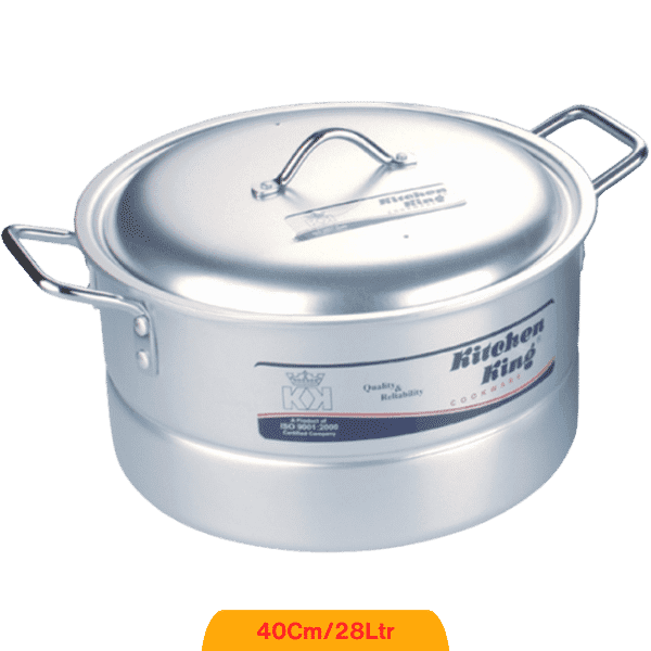 KITCHEN KING 2 IN 1 COOKER AND STEAMER 40CM - Nazar Jan's Supermarket