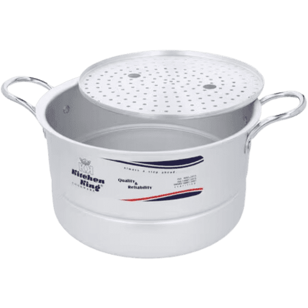 KITCHEN KING 2 IN 1 COOKER AND STEAMER 40CM - Nazar Jan's Supermarket