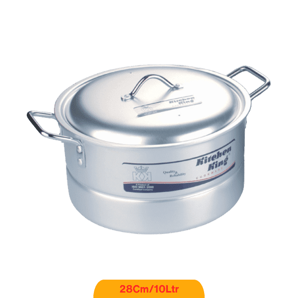 KITCHEN KING 2 IN 1 STEAMER AND COOKER 28CM - Nazar Jan's Supermarket