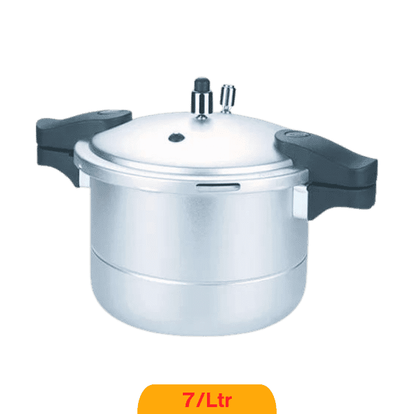 KITCHEN KING 2IN1 PRESSURE COOKER+STEAMER BLAZE 7LTR - Nazar Jan's Supermarket