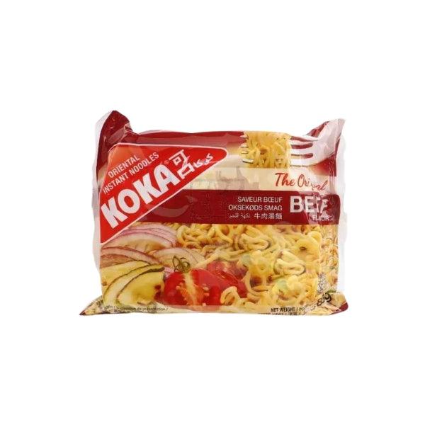 KOKA BEEF FLAVOUR INSTANT NOODLES 85G - Nazar Jan's Supermarket