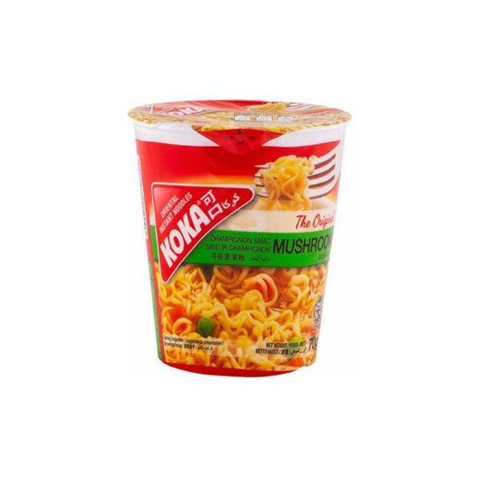 KOKA MUSHROOM FLAVOUR INSTANT CUP 70G - Nazar Jan's Supermarket