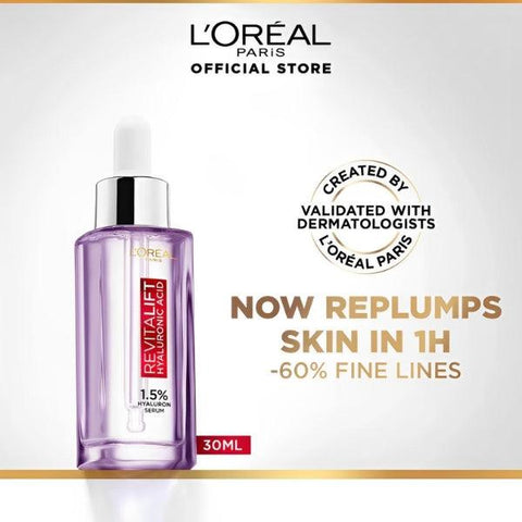 L'Oreal Paris Revitalift 1.5% Hyaluronic Acid Face Serum 30Ml - Nazar Jan's Supermarket