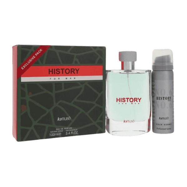 LAMUSE HISTORY FOR MAN PARFUM 100ML - Nazar Jan's Supermarket