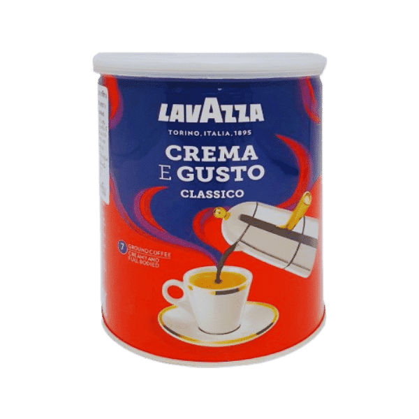 LAVAZZA CREMA E GUSTO CLASSICO COFFEE 250GM - Nazar Jan's Supermarket