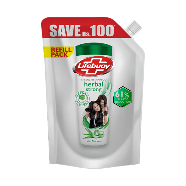 Lifebuoy Herbal Strong Refill Pack Shampoo - Nazar Jan's Supermarket