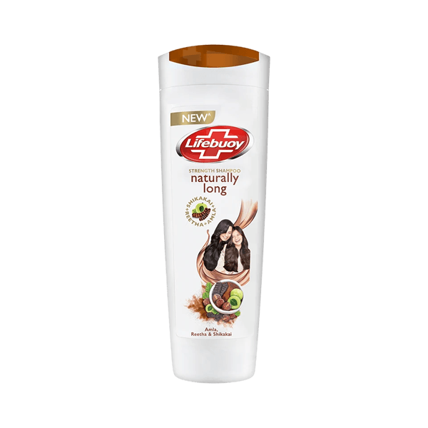 LIFEBUOY NATURALLY LONG SHAMPOO 370ML - Nazar Jan's Supermarket