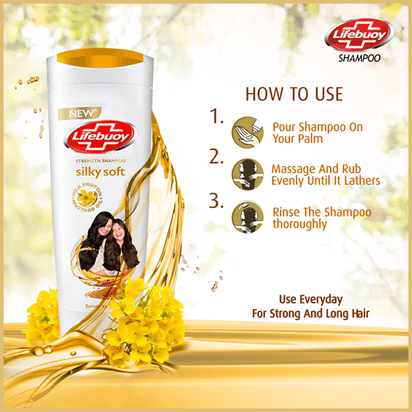 Lifebuoy Silky Soft Shampoo 175ml - Nazar Jan's Supermarket
