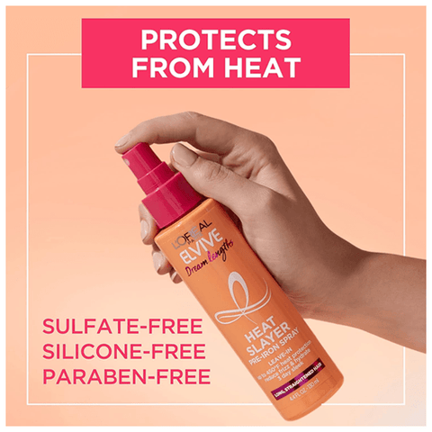 Loreal Paris Elvive Dream Lengths Heat Slayer Iron Spray 150ml - Nazar Jan's Supermarket