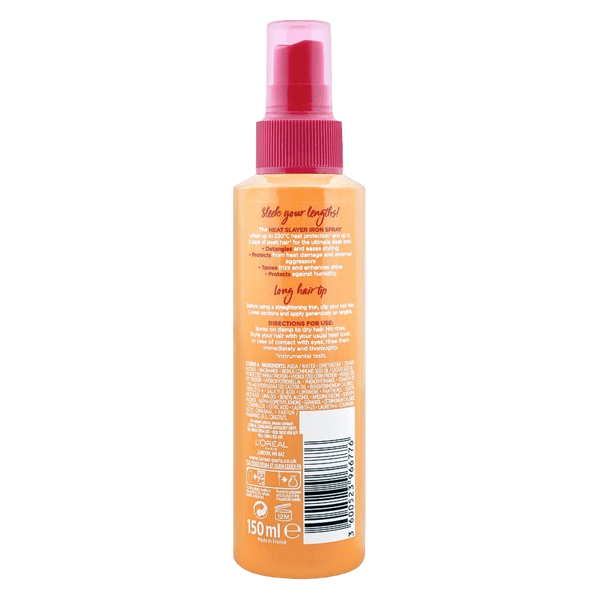 Loreal Paris Elvive Dream Lengths Heat Slayer Iron Spray 150ml - Nazar Jan's Supermarket
