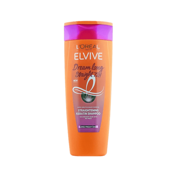 LOREAL PARIS ELVIVE DREAM LONG STRAIGHTENING KERATIN SHAMPOO 360ML - Nazar Jan's Supermarket