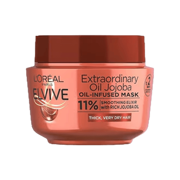 Loreal Paris Elvive Extraordinary Oil Jojoba Hair Mask 300ml - Nazar Jan's Supermarket