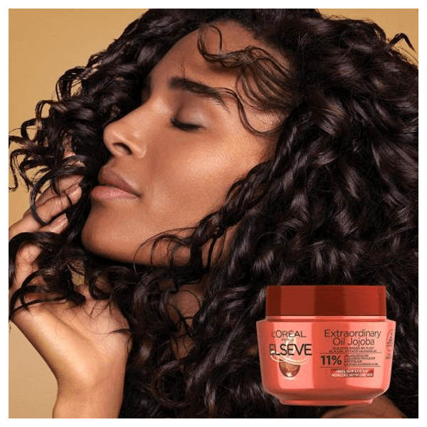 Loreal Paris Elvive Extraordinary Oil Jojoba Hair Mask 300ml - Nazar Jan's Supermarket