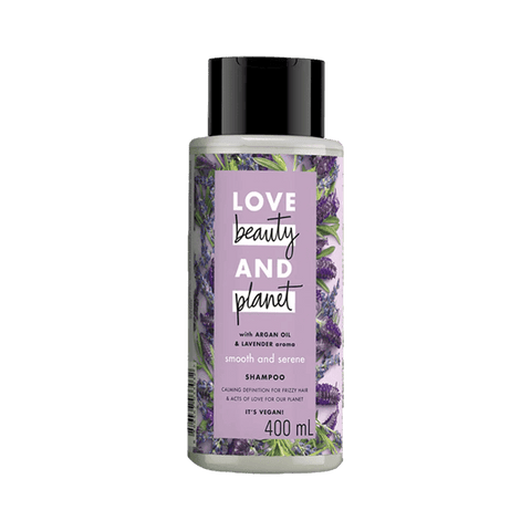 LOVE BEAUTY AND PLANET SMOOTH AND SERENE SHAMPOO 400ML - Nazar Jan's Supermarket