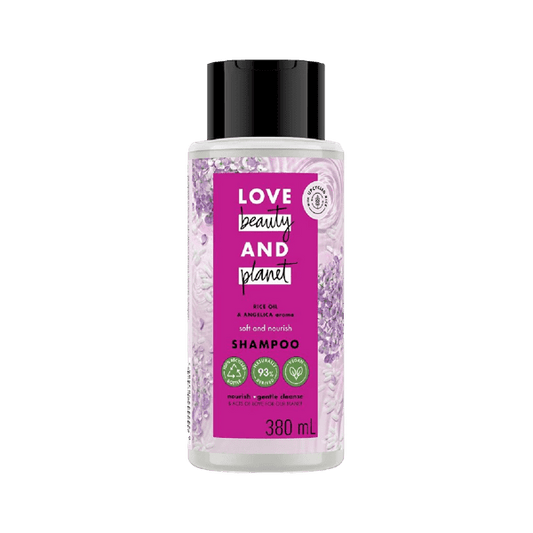 LOVE BEAUTY AND PLANET SOFT AND NOURISH SHAMPOO 380ML - Nazar Jan's Supermarket