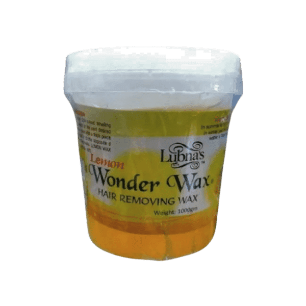 LUBNAS LEMON WONDER HAIR REMOVAL WAX 1000GM - Nazar Jan's Supermarket