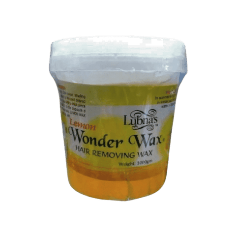 LUBNAS LEMON WONDER HAIR REMOVAL WAX 1000GM - Nazar Jan's Supermarket