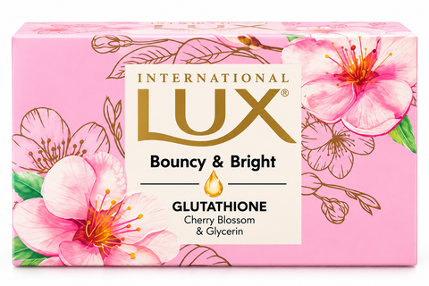 Lux Bouncy & Bright Glutathione Cherry Blossom & Glycerin soap