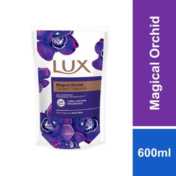 LUX MAGICAL ORCHID OPULENT FRAGRANCE BODY WASH 600ML POUCH - Nazar Jan's Supermarket