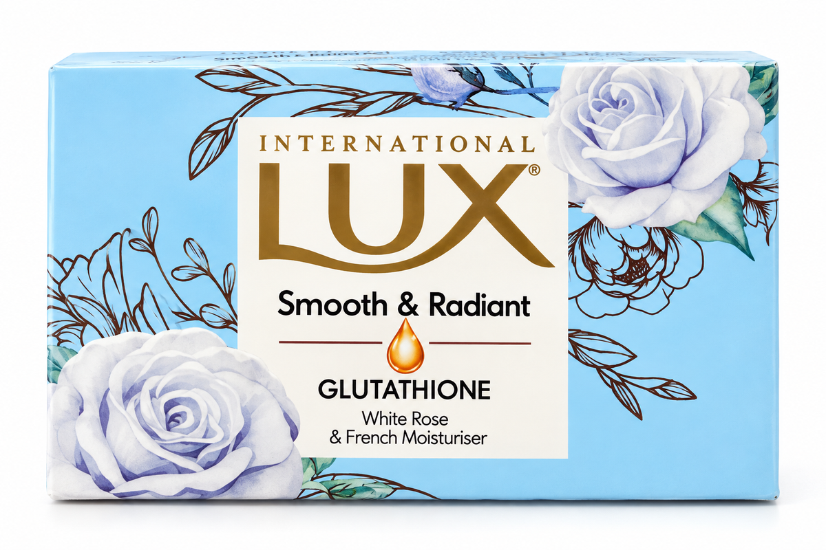 Lux Smooth & Radiant Glutathione White Rose & French Moisturiser soap