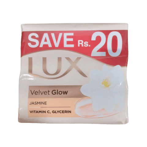 LUX VELVET GLOW JASMINE SOAP 1X3 98G - Nazar Jan's Supermarket