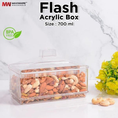 MAXWARE FLASH ACRYLIC BOX 750ML - Nazar Jan's Supermarket