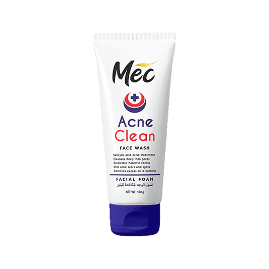 Mec Whitening Face Wash Acne Clean 100g