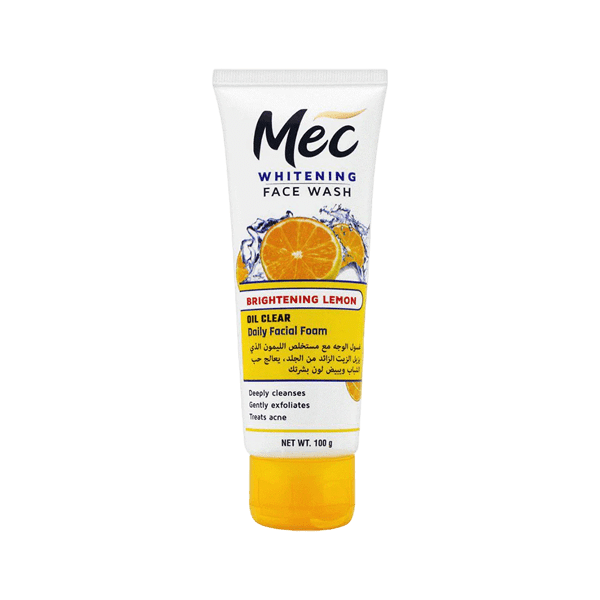 MEC BRIGHTENING LEMON FACE WASH 100G - Nazar Jan's Supermarket