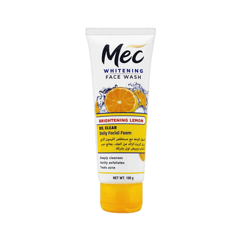 MEC BRIGHTENING LEMON FACE WASH 100G - Nazar Jan's Supermarket