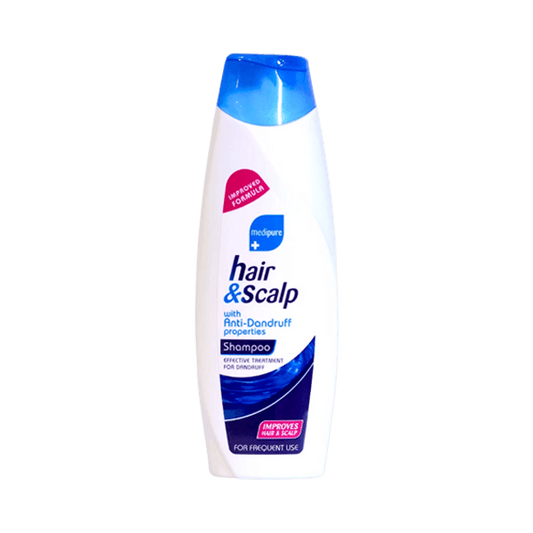 MEDIPURE HAIR AND SCALP ANTI DANDRUFF SHAMPOO 400ML - Nazar Jan's Supermarket