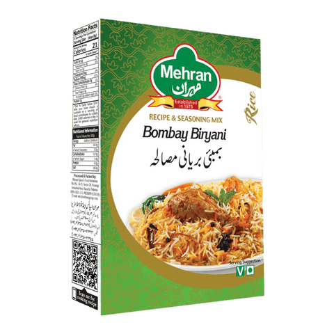 Mehran Biryani Rice MEHRAN BOMBAY BIRYANI 60GM – Nazar Jan's Supermarket