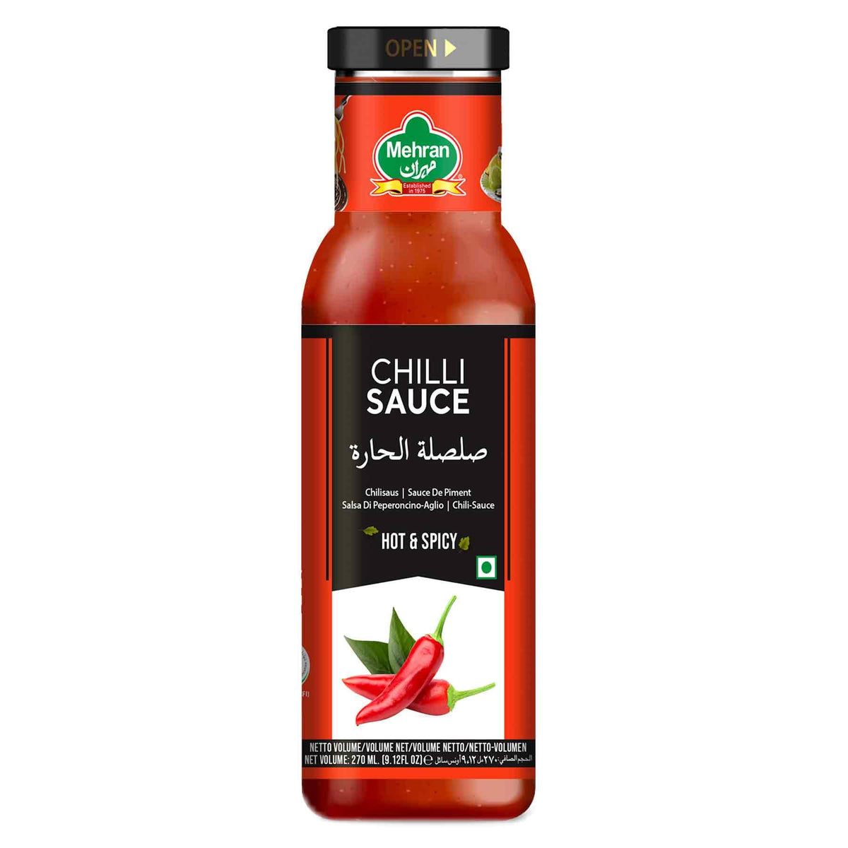 MEHRAN CHILLI SAUCE 270ML BOTTLE - Nazar Jan's Supermarket