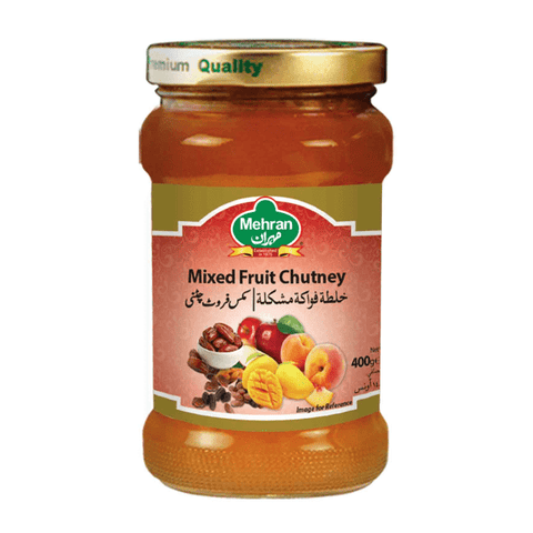 Mehran Tea MEHRAN MIX FRUIT CHUTNEY 400GM – Nazar Jan's Supermarket