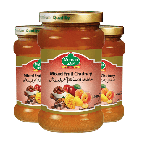 MEHRAN MIX FRUIT CHUTNEY 400GM - Nazar Jan's Supermarket