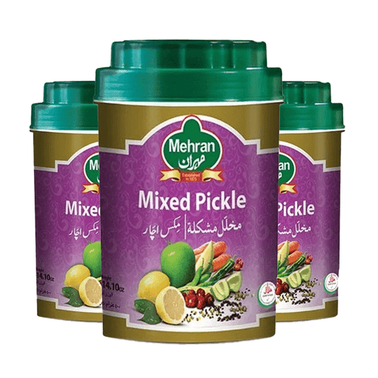 MEHRAN MIXED PICKLE JAR 400GM - Nazar Jan's Supermarket