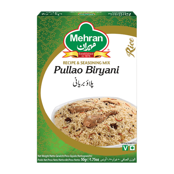 MEHRAN PULLAO BIRYANI MASALA 50GM - Nazar Jan's Supermarket