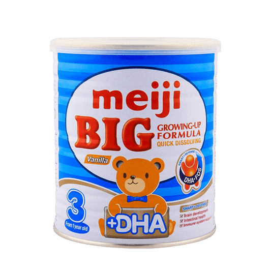 MEIJI BIG VANILLA GROWING-UP FORMULA STAGE 3 900GM - Nazar Jan's Supermarket