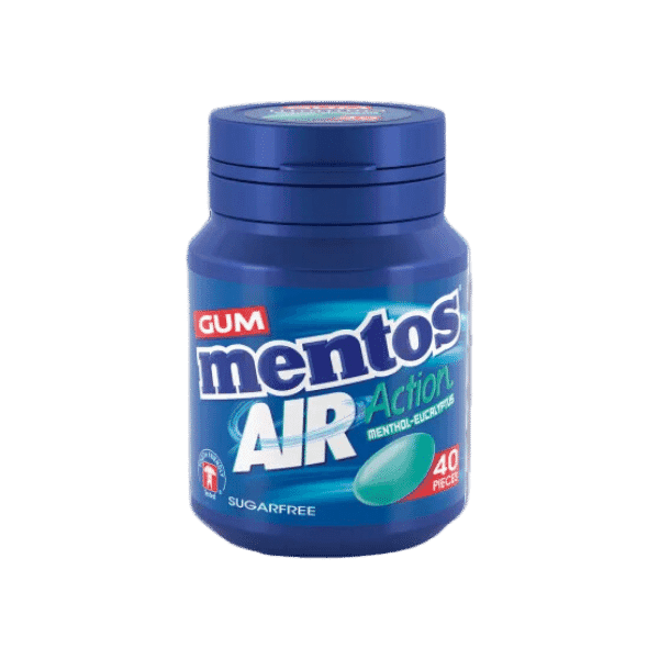 MENTOS AIR ACTION SUGAR FREE GUM 56G 40PCS - Nazar Jan's Supermarket