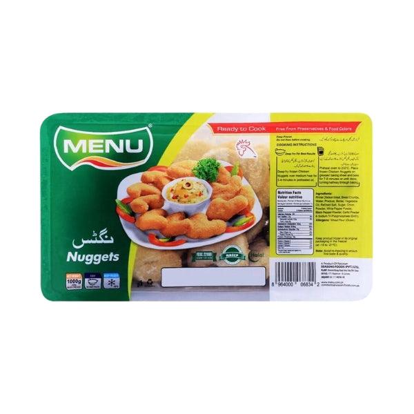 MENU COMPLIMENT CHICKEN NUGGETS 1KG - Nazar Jan's Supermarket