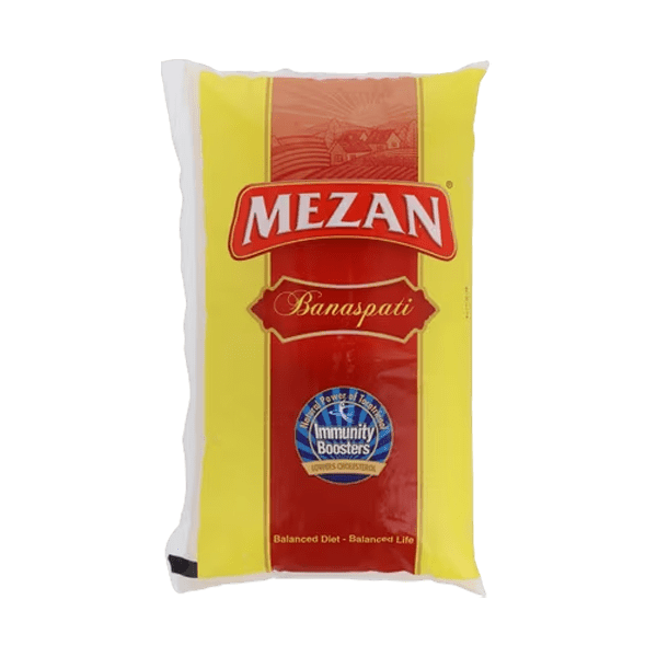 MEZAN BANASPATI GHEE 1KG POUCH - Nazar Jan's Supermarket