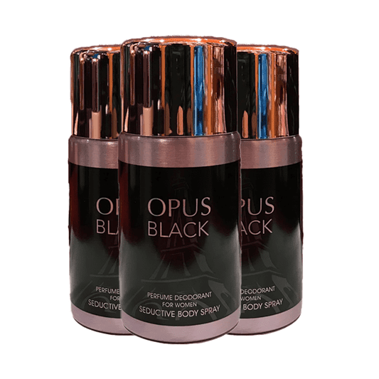 MINI PARIS OPUS BLACK DEODORANT BODY SPRAY 250ML - Nazar Jan's Supermarket