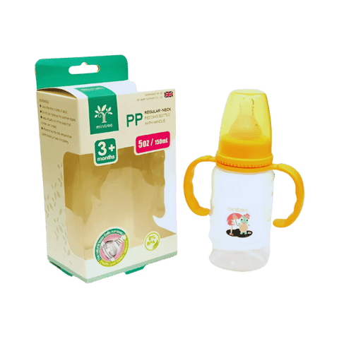 MINITREE REGULAR-NECK FEEDING BOTTLE 3+MONTH 150ML - Nazar Jan's Supermarket