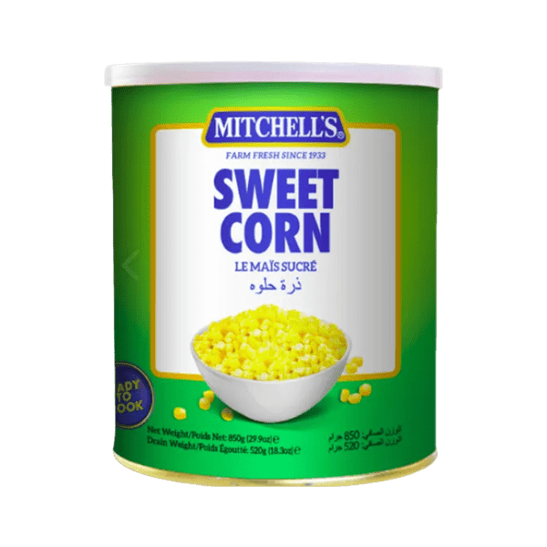 MITCHELL'S SWEET CORN 850G - Nazar Jan's Supermarket