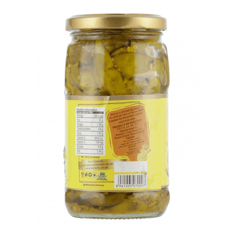 MITCHELLS GREEN CHILLI PICKLE 330G - Nazar Jan's Supermarket