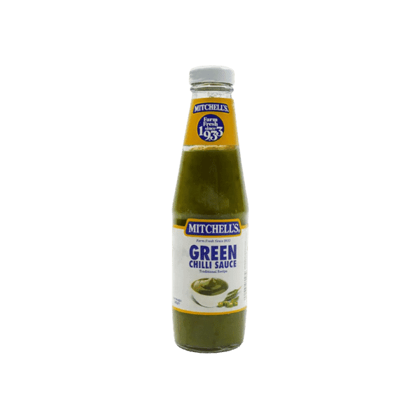 MITCHELLS GREEN CHILLI SAUCE 280G - Nazar Jan's Supermarket