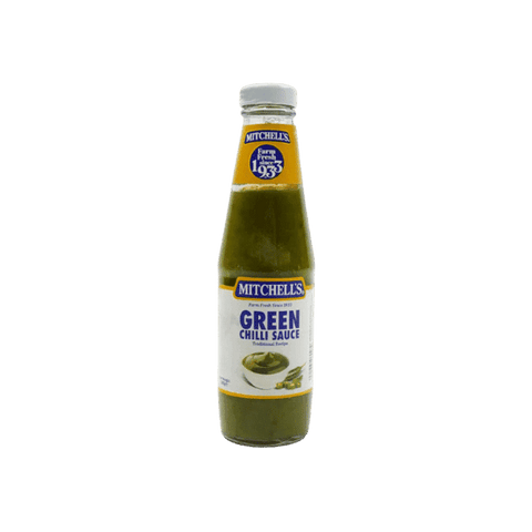 MITCHELLS GREEN CHILLI SAUCE 280G - Nazar Jan's Supermarket