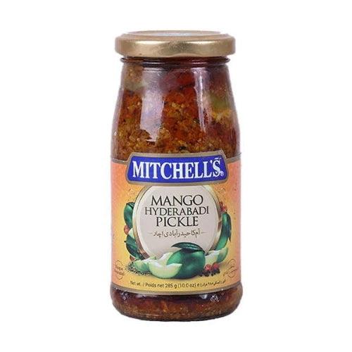 MITCHELLS MANGO HYDRABADI PICKLE 285G - Nazar Jan's Supermarket