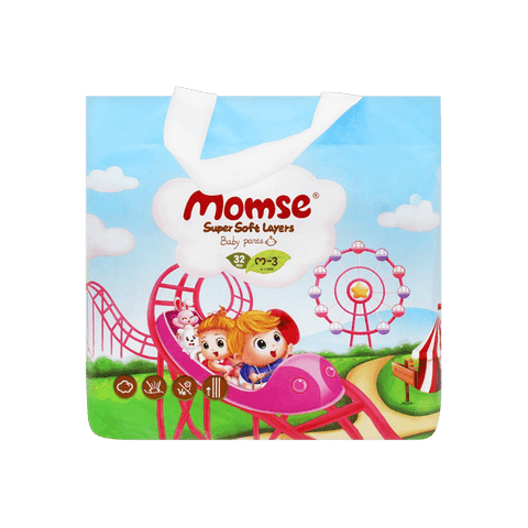 MOMSE BABY PANTS M-3 6-11 KG 32PCS - Nazar Jan's Supermarket